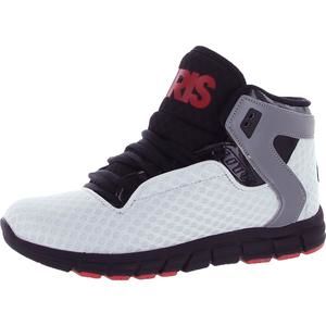 Osiris Mens Equinox LTE White High Top Fitness Running Shoes Sneakers NWT